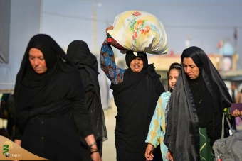 بازگشت زائرین اربعین حسینی از مرز شلمچه  14