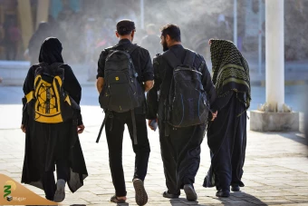 بازگشت زائرین اربعین حسینی از مرز شلمچه  16