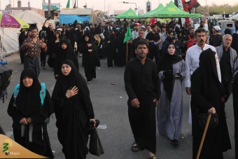 اولین سلام زائران اربعین حسینی 4