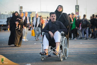 اولین سلام زائران اربعین حسینی 24
