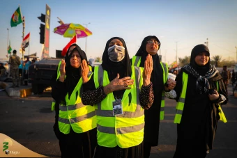 اولین سلام زائران اربعین حسینی 33