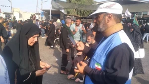 عملکرد واحد راهنمایی زائران و امور گمشدگان در شهر سامرا