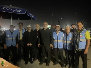 بازدید رئیس سازمان حج و زیارت از خدمات واحد راهنمایی زائران و امور گمشدگان 2