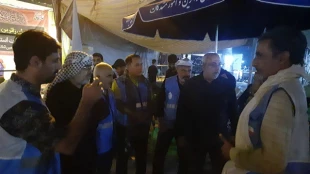 بازدید رئیس سازمان حج و زیارت از خدمات واحد راهنمایی زائران و امور گمشدگان 3