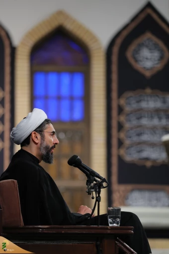 مراسم عزاداری هیات‌های دانشجویی با حضور مقام معظم رهبری 20