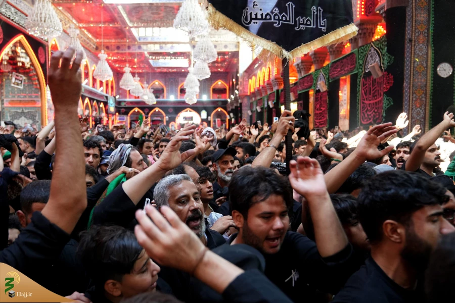 عزاداری اربعین حسینی در کربلای معلی 9