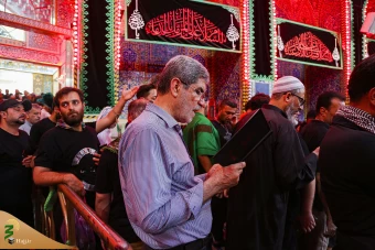  قرائت زیارت اربعین در کربلای معلی 12