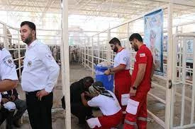 ارائه ۲۱۸ هزار خدمت به زائران اربعین توسط داوطلبان هلال احمر