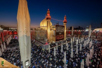اقامه نماز جماعت در حرم امیرالمومنین علی علیه السلام 8
