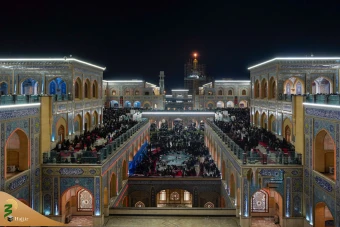 اقامه نماز جماعت در حرم امیرالمومنین علی علیه السلام 17