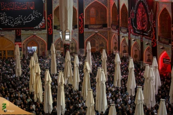 اقامه نماز جماعت در حرم امیرالمومنین علی علیه السلام 7