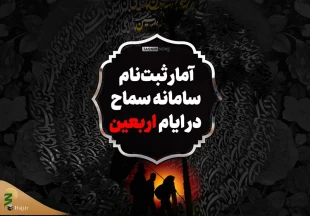 اینفوگرافیک| آمار ثبت‌نام سامانه سماح در ایام اربعین 2