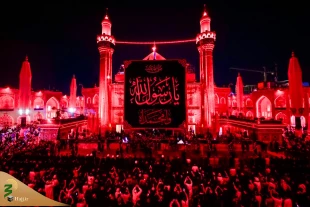 سیاه پوش شدن حرم امیرالمؤمنین(ع) در آستانه رحلت پیامبر اعظم(ص) 2