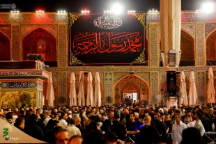 سیاه پوش شدن حرم امیرالمؤمنین(ع) در آستانه رحلت پیامبر اعظم(ص) 6