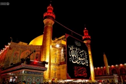 سیاه پوش شدن حرم امیرالمؤمنین(ع) در آستانه رحلت پیامبر اعظم(ص) 7
