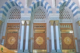 مرقد مطهر حضرت محمد صلی الله علیه 4