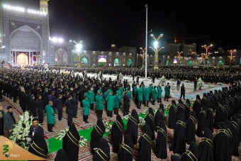 آیین خطبه خوانی شب شهادت امام رضا علیه السلام  13
