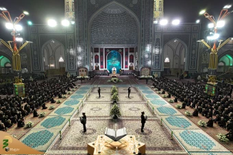 آیین خطبه خوانی شب شهادت امام رضا علیه السلام  14