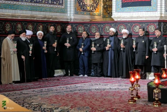 آیین خطبه خوانی شب شهادت امام رضا علیه السلام  20