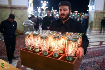 آیین خطبه خوانی شب شهادت امام رضا علیه السلام  17
