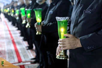 آیین خطبه خوانی شب شهادت امام رضا علیه السلام  9
