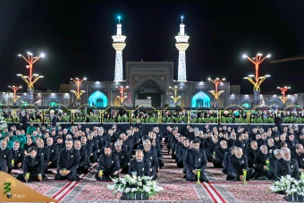 آیین خطبه خوانی شب شهادت امام رضا علیه السلام  18