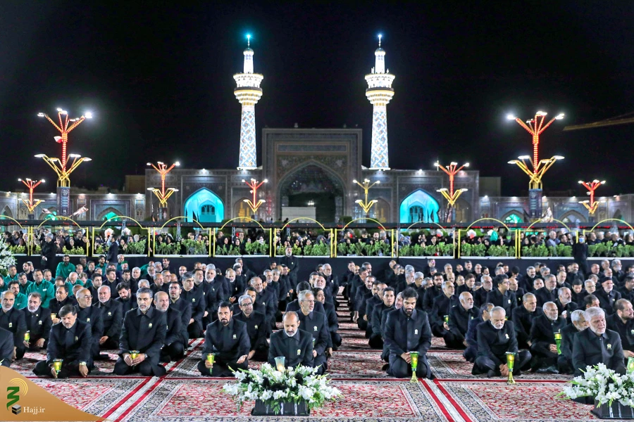 آیین خطبه خوانی شب شهادت امام رضا علیه السلام  18