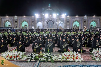 آیین خطبه خوانی شب شهادت امام رضا علیه السلام  19