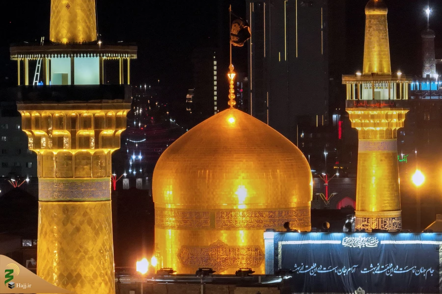 مراسم خطبه خوانی شب شهادت امام رضا علیه السلام  4