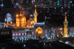 مراسم خطبه خوانی شب شهادت امام رضا علیه السلام  5