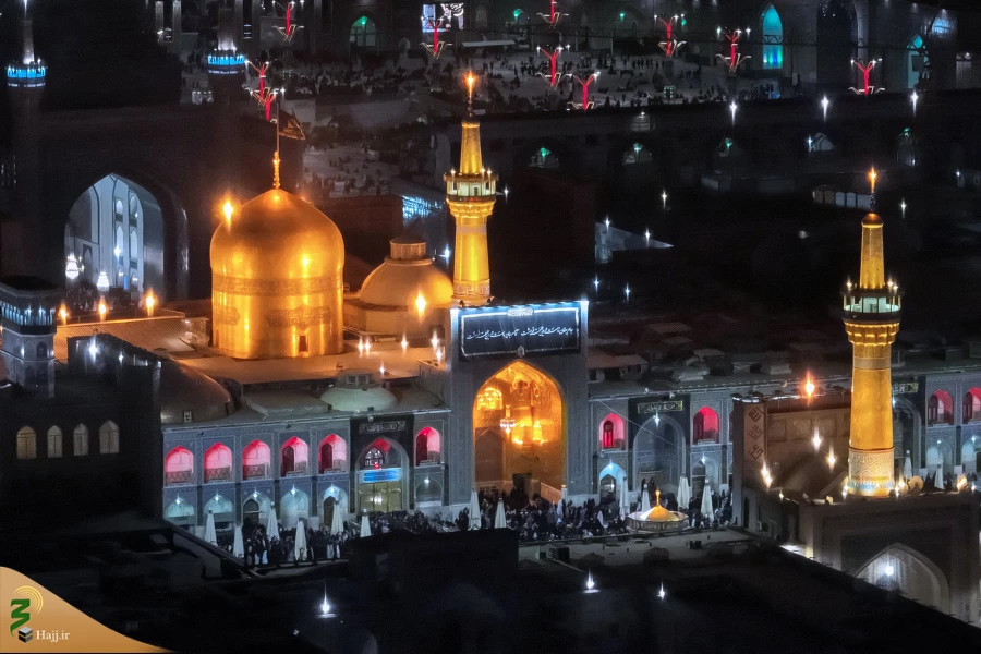 مراسم خطبه خوانی شب شهادت امام رضا علیه السلام  5