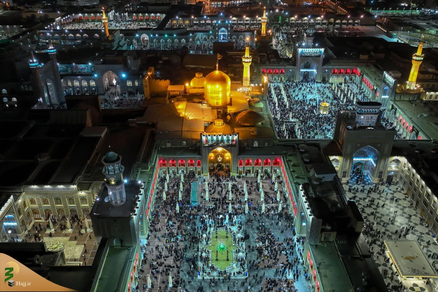 مراسم خطبه خوانی شب شهادت امام رضا علیه السلام  6