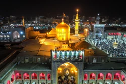 مراسم خطبه خوانی شب شهادت امام رضا علیه السلام  7