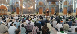 مراسم سخنرانی و عزاداری زائران ایرانی در حرم امام حسین (ع)+گزارش تصویری 2