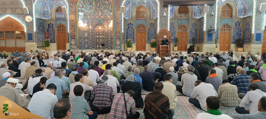مراسم سخنرانی و عزاداری زائران ایرانی در حرم امام حسین (ع)+گزارش تصویری 2