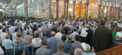 مراسم سخنرانی و عزاداری زائران ایرانی در حرم امام حسین (ع)+گزارش تصویری 2