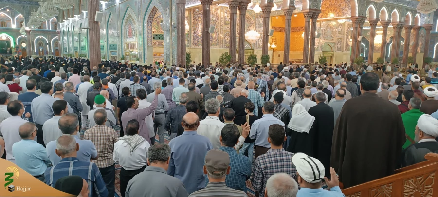 مراسم سخنرانی و عزاداری زائران ایرانی در حرم امام حسین (ع)+گزارش تصویری 2