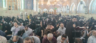دعای کمیل زائران ایرانی حریم اباعبدالله الحسین(ع) در شام وفات حضرت سکینه سلام الله علیها  2