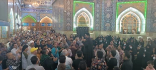 دعای کمیل زائران ایرانی حریم اباعبدالله الحسین(ع) در شام وفات حضرت سکینه سلام الله علیها  2