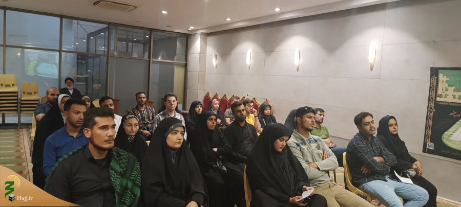 سومین برنامه مطلع عشق در کربلای معلی با حضور زوج های جوان کاروان های عتبات عالیات 5