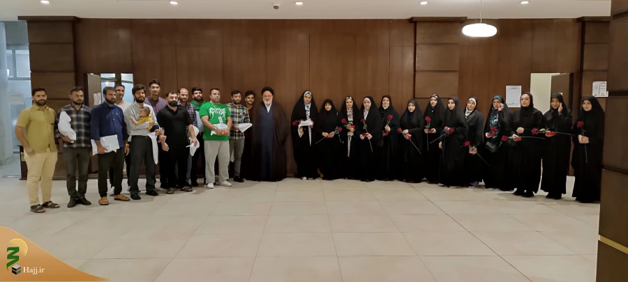 سومین برنامه مطلع عشق در کربلای معلی با حضور زوج های جوان کاروان های عتبات عالیات 8