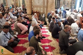 حضور گسترده فلسطینیان درمسجدالاقصی همزمان با اعیاد یهودی
