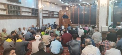عزاداری زائران ایرانی در شب شهادت امام حسن عسگری در سرداب امام علی حرم مطهر حضرت ابوالفضل العباس (ع) 2