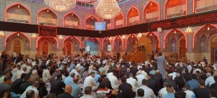 تصاویر/ مراسم سخنرانی و عزاداری تولیت حرم عباسی به مناسبت شهادت امام حسن عسکری 7