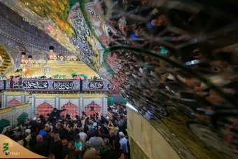 مراسم عزاداری شهادت امام حسن عسکری علیه السلام در سامرا 2