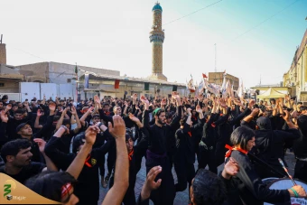 مراسم عزاداری شهادت امام حسن عسکری علیه السلام در سامرا 2