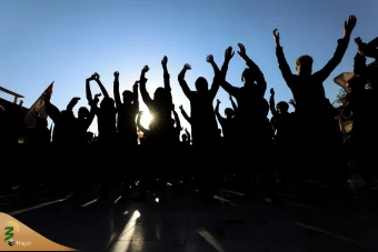 مراسم عزاداری شهادت امام حسن عسکری علیه السلام در سامرا 3