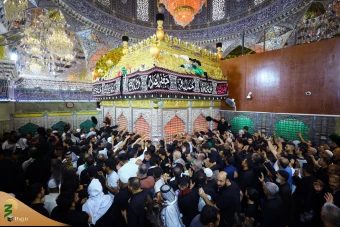 مراسم عزاداری شهادت امام حسن عسکری علیه السلام در سامرا 28