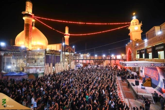 مراسم عزاداری شهادت امام حسن عسکری علیه السلام در سامرا 16
