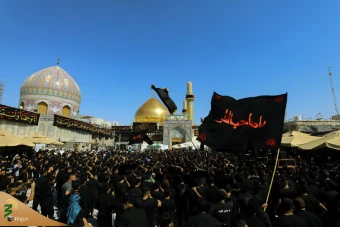 مراسم عزاداری شهادت امام حسن عسکری علیه السلام در سامرا 32